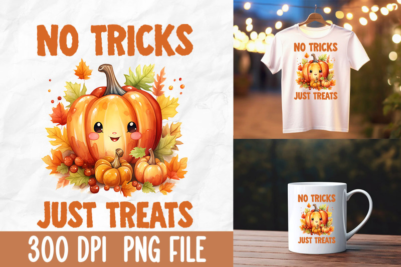 no-tricks-just-treats-halloween-pumpkin