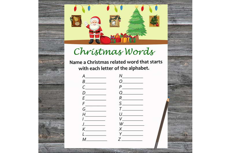 happy-santa-christmas-card-christmas-word-a-z-game-printable
