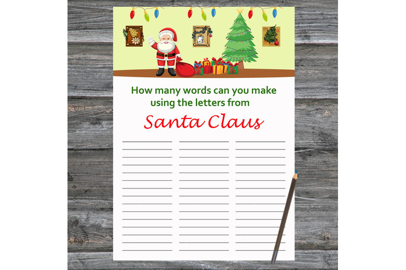 happy-santa-christmas-card-how-many-words-can-you-make-from-santaclaus