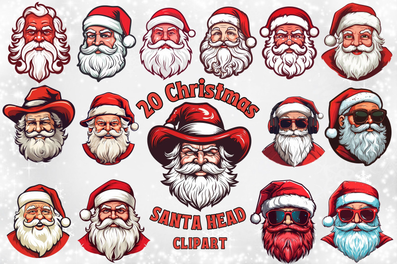 christmas-santa-claus-head-clipart