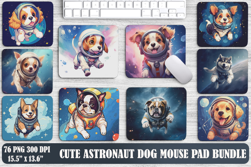 cute-astronaut-dog-mouse-pad-design