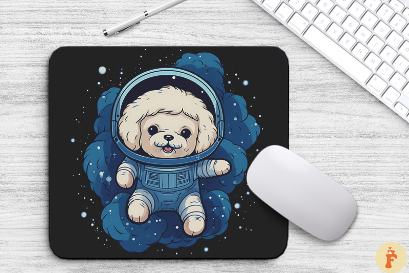 cute-astronaunt-bichon-frise-dog