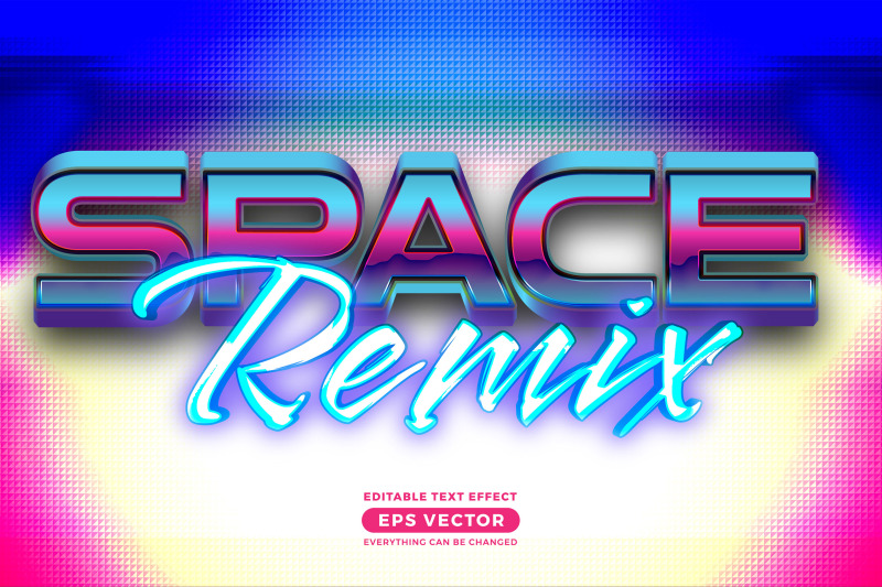 space-remix-editable-text-style-effect-in-retro-style-theme-ideal-for