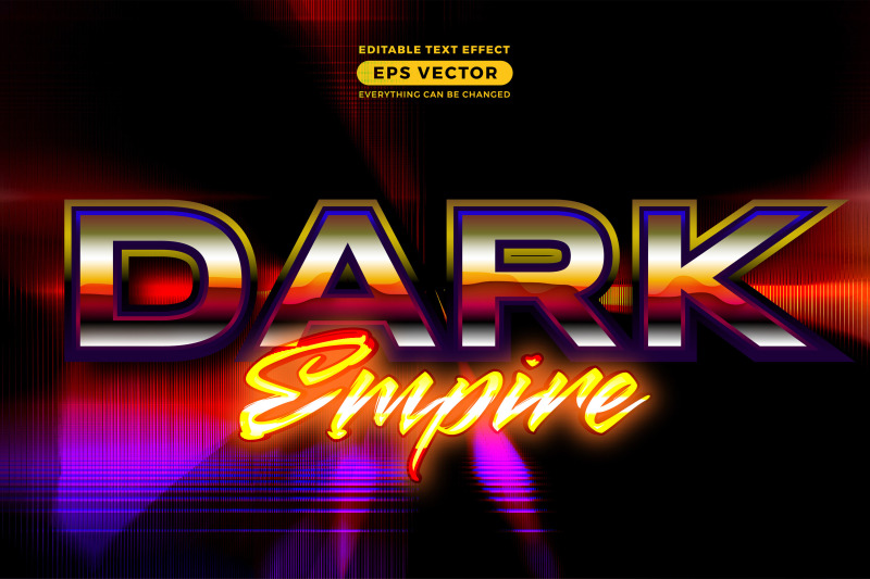 dark-empire-editable-text-effect-retro-style-with-vibrant-theme-concep