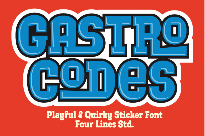 gastro-code-playful-display-font
