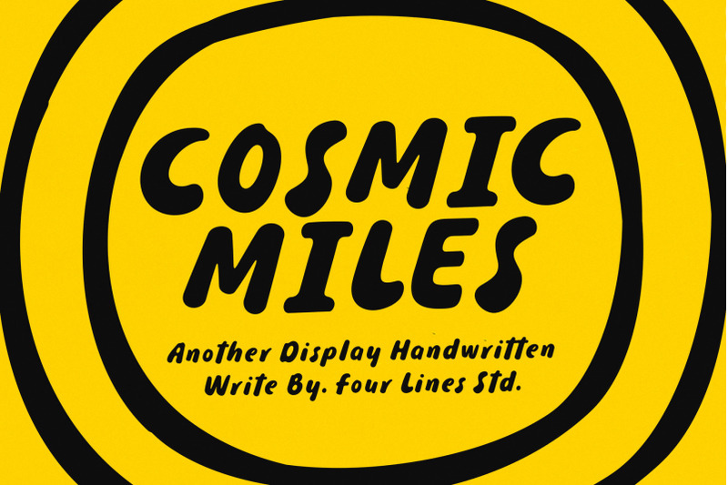 cosmic-miles-hand-drawn-font