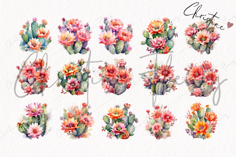 watercolor-cactus-flower-clipart