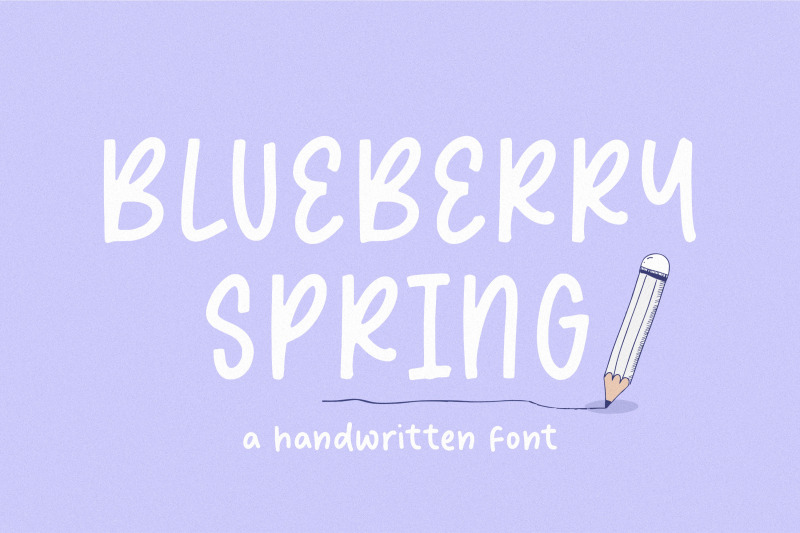 blueberry-spring-font