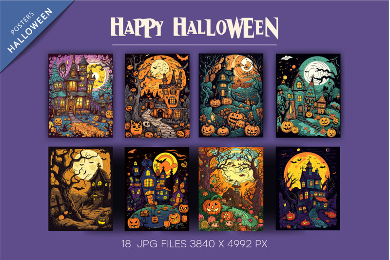 cartoon-halloween-spooky-house-mystic-clipart