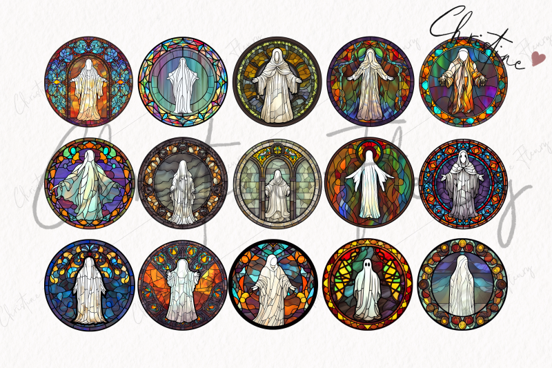 28-round-ghost-stained-glass-clipart