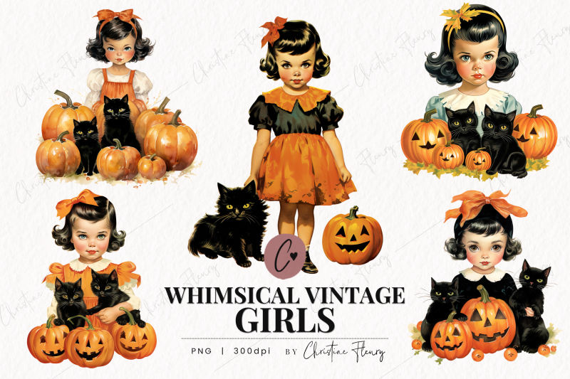 whimsical-vintage-girls-clipart