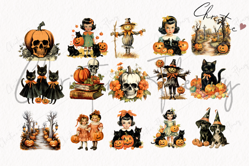 whimsical-vintage-halloween-clipart