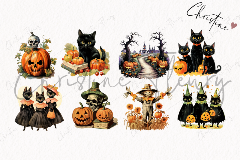 whimsical-vintage-halloween-clipart