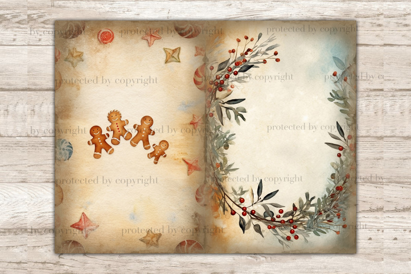 christmas-frame-junk-journal-page-xmas-printable