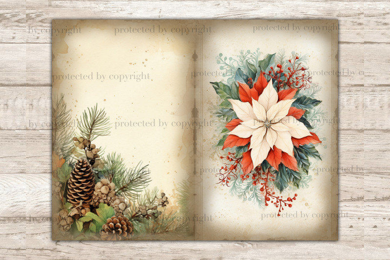 christmas-frame-junk-journal-page-xmas-printable