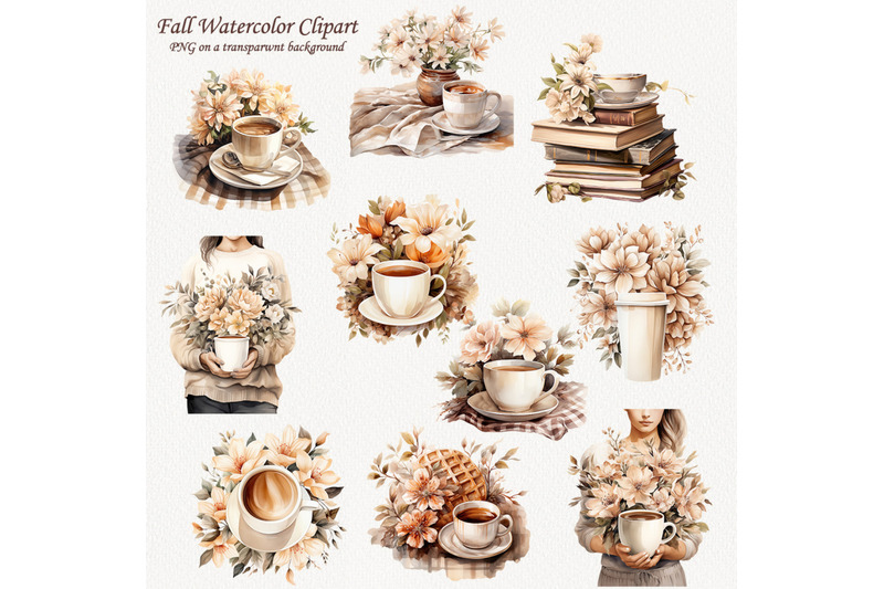 morning-coffee-clipart-watercolor-fall-clipart