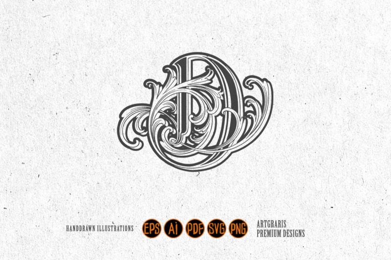 luxury-legacy-vintage-d-monogram-logo-lettering-outline