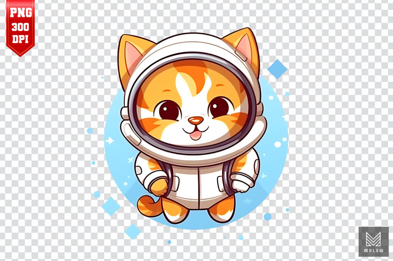 cute-cartoon-astronaut-cat-clipart