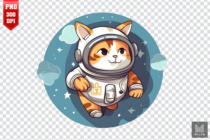 cute-cartoon-astronaut-cat-clipart