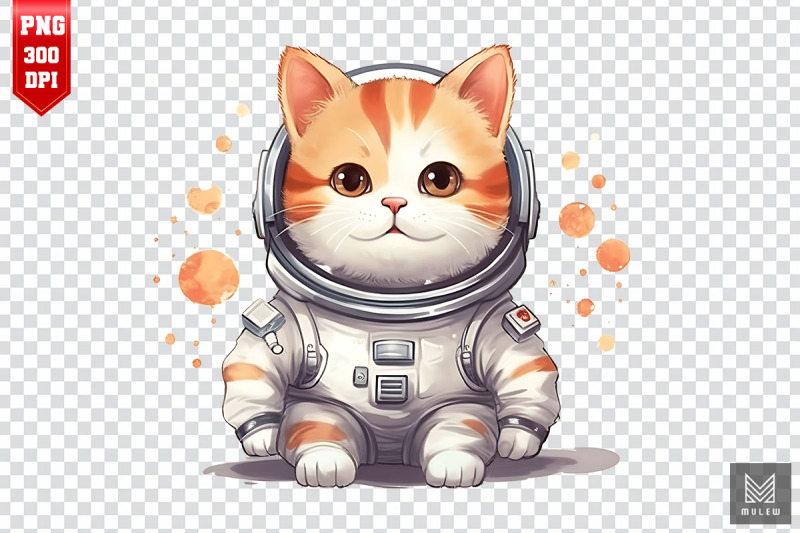 cute-cartoon-astronaut-cat-clipart