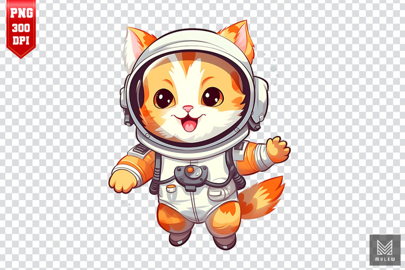 cute-cartoon-astronaut-cat-clipart