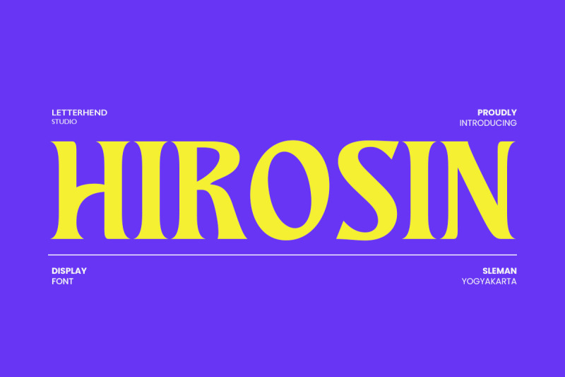 hirosin-display-font