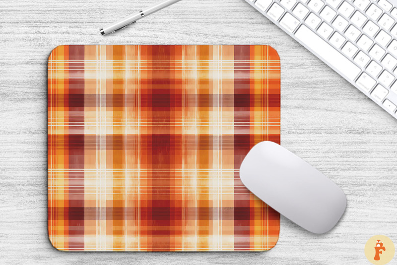 thanksgiving-plaid-pattern-mouse-pad