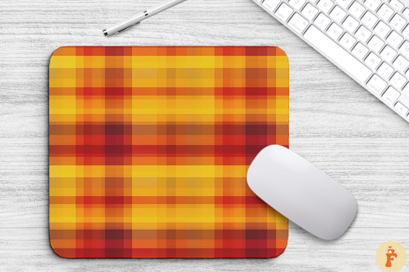 thanksgiving-plaid-pattern-mouse-pad