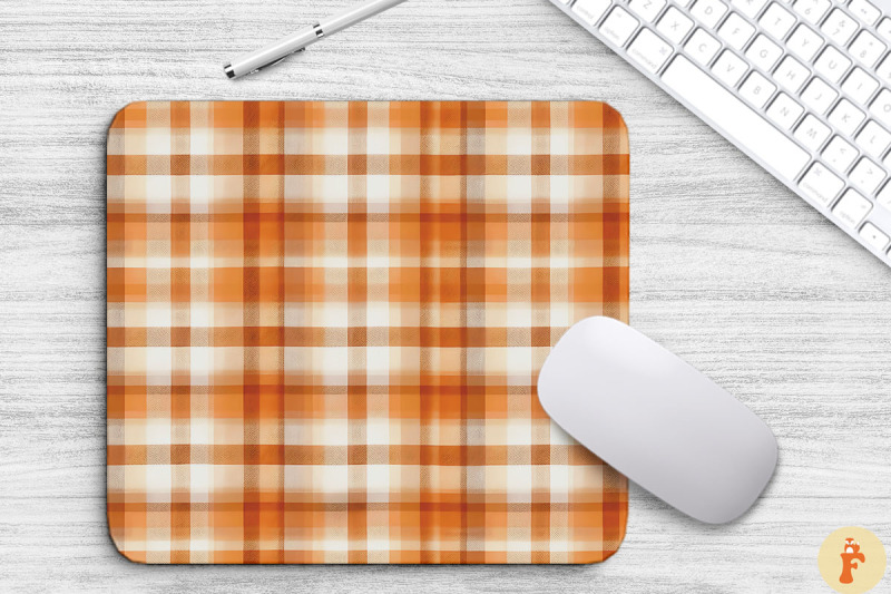 thanksgiving-plaid-pattern-mouse-pad