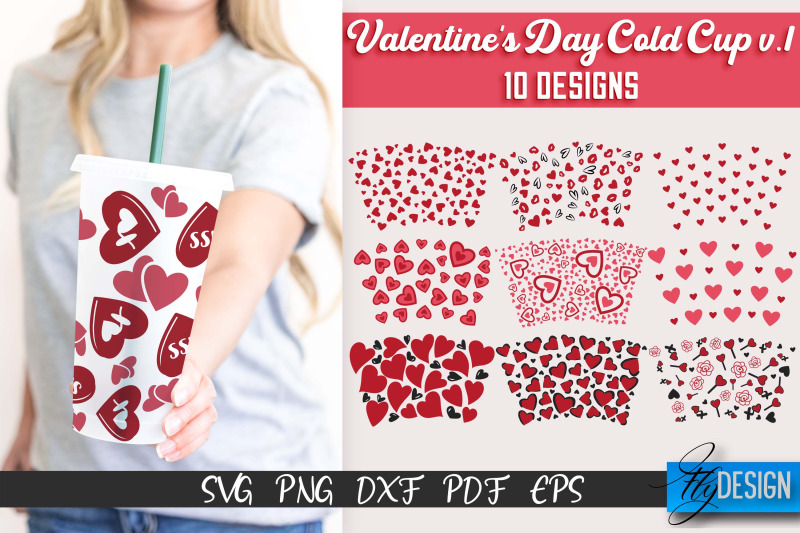 valentine-039-s-day-cold-cup-valentine-039-s-day-wrap-svg-cold-cup-wrap