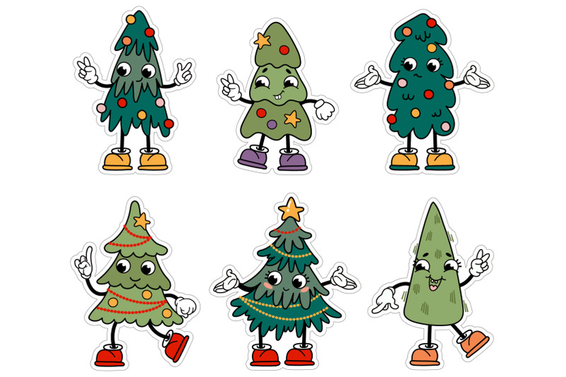 kawaii-christmas-trees-printable-stickers-cricut-design