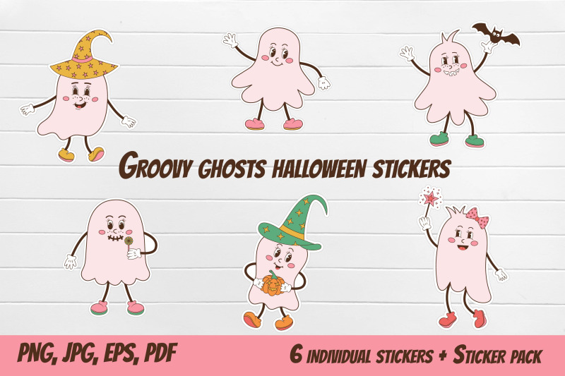 groovy-ghosts-halloween-stickers