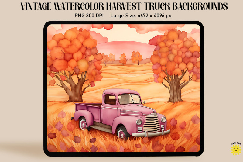 watercolor-fall-pickup-truck-backgrounds