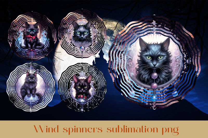 halloween-wind-spinner-sublimation-spooky-wind-spinner-design