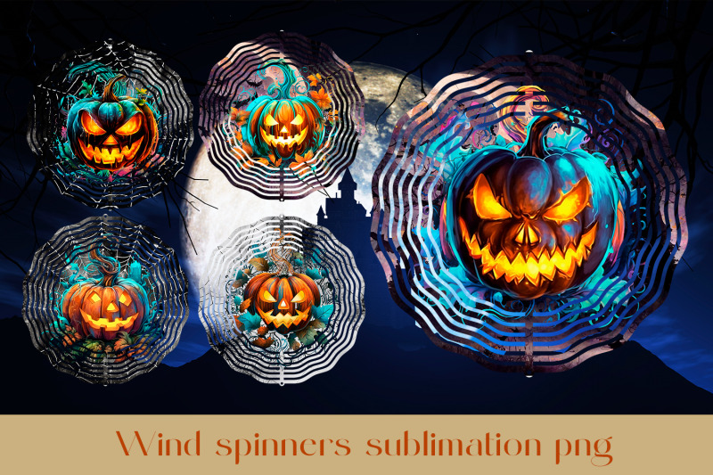 halloween-wind-spinner-sublimation-spooky-wind-spinner-design