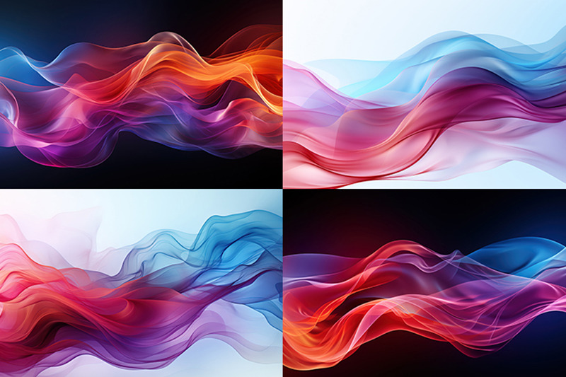 abstract-background-with-colorful-waves-and-blurry-colors