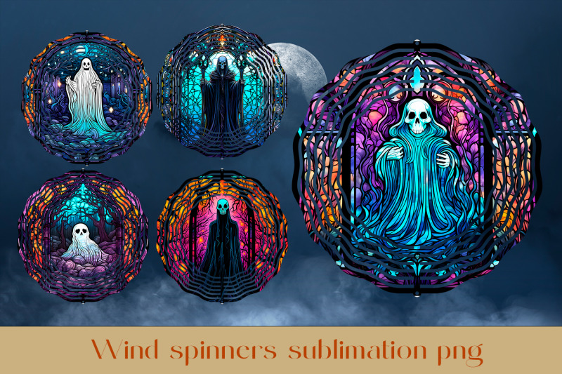 halloween-wind-spinner-sublimation-spooky-wind-spinner-bundle