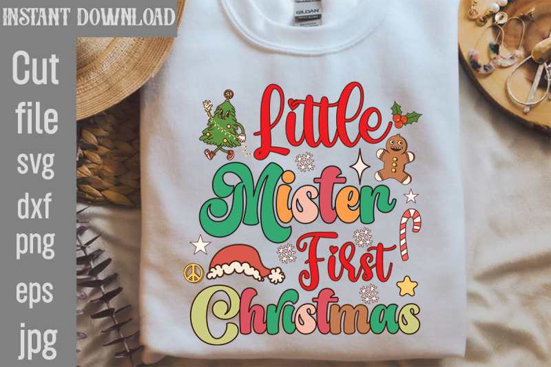 little-mister-first-christmas-retro-sublimation-retro-christmas-bundle