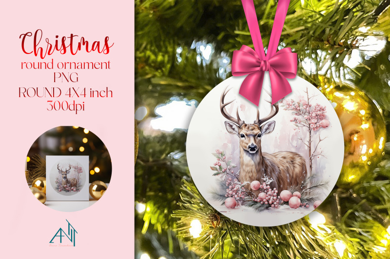 christmas-round-ornament-sublimation-png