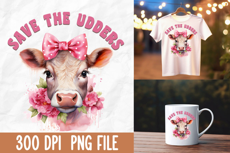 save-the-udders-breast-cancer-pink-cow