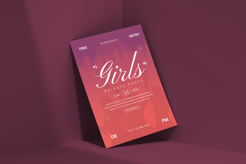 girls-party-invitation