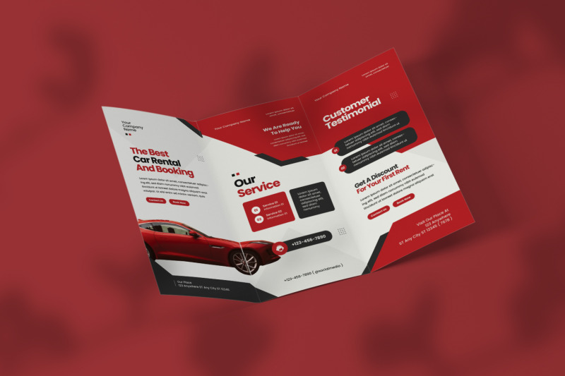 car-rent-trifold-brochure