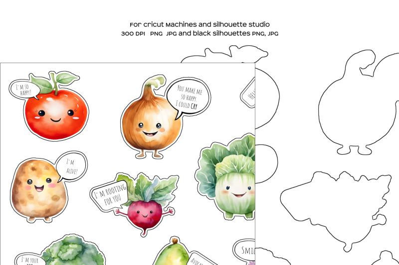 watercolor-vegetables-stickers-funny-statement-sticker-16