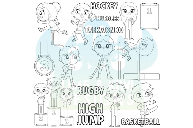 competitive-sports-games-summer-pack-1-digital-stamps