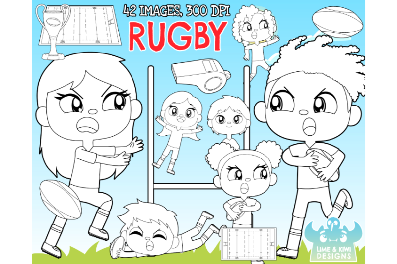 rugby-digital-stamps-lime-and-kiwi-designs