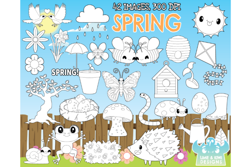 spring-digital-stamps-lime-and-kiwi-designs