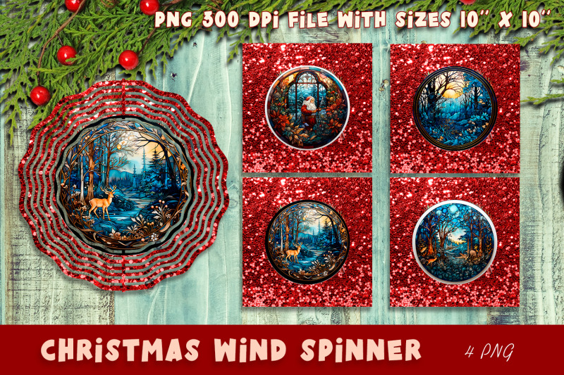 winter-forest-christmas-wind-spinner-sublimation