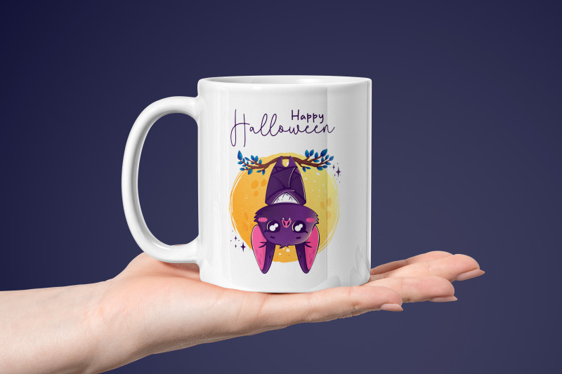 kawaii-halloween-bat-sublimation-design