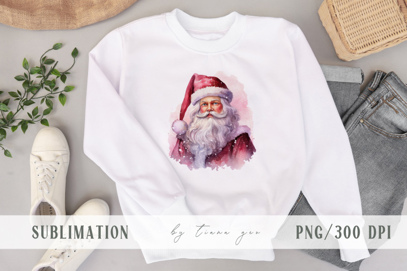 cute-watercolor-christmas-santa-clipart-1-png-file