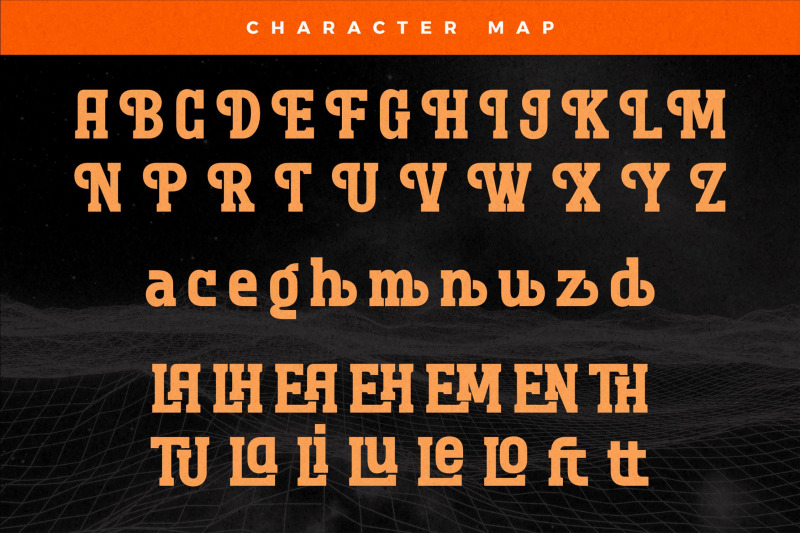 megolan-typeface